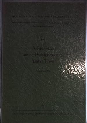 Bild des Verkufers fr Arbeitsberichte aus der Forschungsstation Bardai/Tibesti II: Feldarbeiten 1965/66. Berliner Geographische Abhandlungen, Heft 8. zum Verkauf von Antiquariat Bookfarm