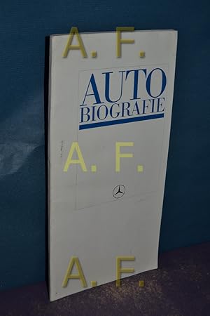 Bild des Verkufers fr Auto Biografie / Das erste Jahrhundert Automobilgeschichte zum Verkauf von Antiquarische Fundgrube e.U.