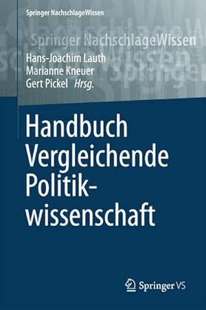 Bild des Verkufers fr Handbuch Vergleichende Politikwissenschaft zum Verkauf von AHA-BUCH GmbH