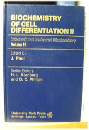 Seller image for Biochemistry of Cell Differentiation II (International Review of Biochemistry) for sale by PsychoBabel & Skoob Books