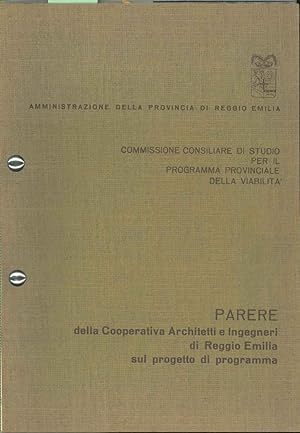 Parere della cooperativa architetti e ingegneri di Reggio Emilia