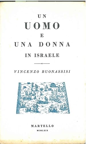 Un uomo e una donna in Israele