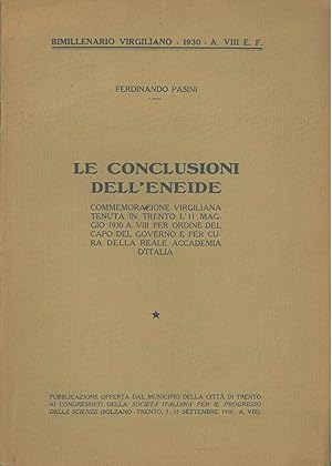 Le conclusioni dell'Eneide. Commemorazione virgiliana tenuta in Trento l'11 maggio 1930 A. VIII