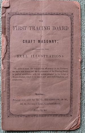 The First Tracing Board of Craft Masonry