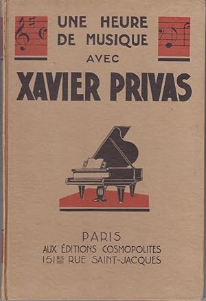 Une heure de musique avec Xavier Privas