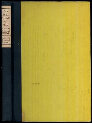 Imagen del vendedor de The Best Poems of 1939 a la venta por Between the Covers-Rare Books, Inc. ABAA