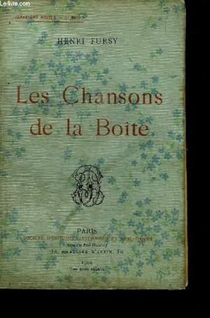 Bild des Verk�ufers f�r LES CHANSONS DE LA BOITE (CHANSONS ROSES 3e SERIE) zum Verkauf von Le-Livre