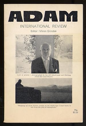Bild des Verkufers fr Adam: International Review Nos. 385-390 zum Verkauf von Between the Covers-Rare Books, Inc. ABAA