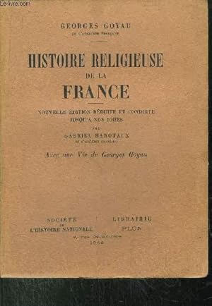 Bild des Verkufers fr HISTOIRE RELIGIEUSE DE LA FRANCE zum Verkauf von Le-Livre