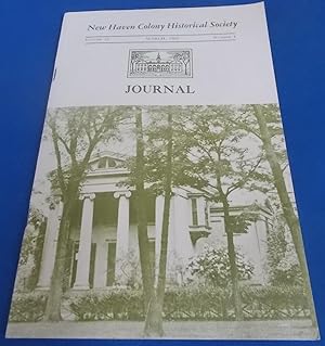 New Haven Colony Historical Society Journal (March 1969, Volume 18 Number 1) (Single Issue Digest...