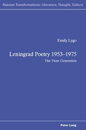 Seller image for Leningrad Poetry 1953-1975 for sale by BuchWeltWeit Ludwig Meier e.K.