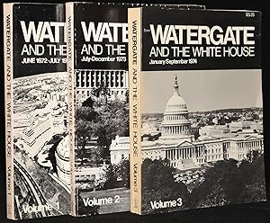 Bild des Verkufers fr WATERGATE AND THE WHITE HOUSE. VOLUME 1: JULY 1972-JULY 1973; VOLUME 2: JULY - DECEMBER 1973; VOLUME 3: JANUARY - SEPTEMBER 1974 (3 Volumes; Set) zum Verkauf von BLACK SWAN BOOKS, INC., ABAA, ILAB