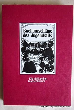 Bild des Verkufers fr Buchumschlge des Jugendstils. Dortmund, Harenberg, 1981. Kl.-8vo. Mit zahlreichen, teils farbigen Abbildungen. 229 S., 1 Bl. Or.-Kart. (Die bibliophilen Taschenbcher, 172). (ISBN 3883792721). - Mit Kurzbiographien der Buchknstler. zum Verkauf von Jrgen Patzer