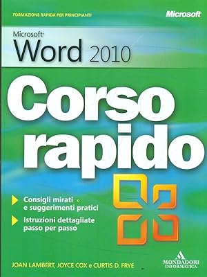 Bild des Verkufers fr Microsoft Word 2010 zum Verkauf von Librodifaccia