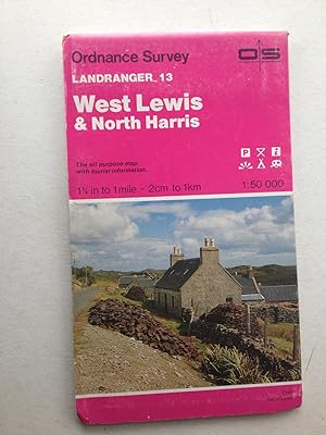 Imagen del vendedor de Landranger 13 West Lewis & North Harris a la venta por Book Souk