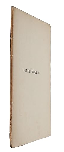 Seller image for Vilde Roser. Digte. Aarh.,1895. for sale by Lynge & Sn ILAB-ABF