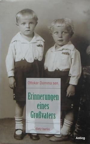 Seller image for Erinnerungen eines Grovaters. for sale by Antiquariat Gntheroth