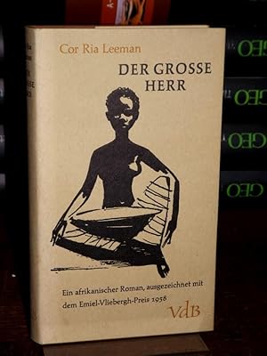 Seller image for Der grosse Herr. Roman. Deutsche bertragung von Georg Hermanowski. for sale by Antiquariat Hecht