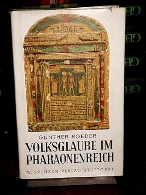 Bild des Verkufers fr Volksglaube im Pharaonenreich. zum Verkauf von Altstadt-Antiquariat Nowicki-Hecht UG