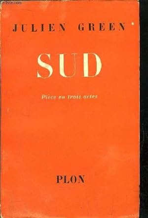 Bild des Verkufers fr SUD - PIECE EN TROIS ACTES zum Verkauf von Le-Livre