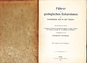 Führer zu geologischen Exkursionen in Graubünden und in den Tauern.