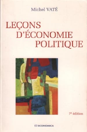 LECONS D'ECONOMIE POLITIQUE. 7ème édition 1995