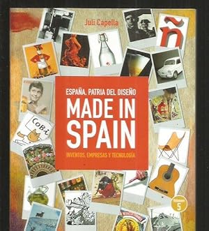 Immagine del venditore per MADE IN SPAIN. ESPAA, PATRIA DEL DISEO. VOLUMEN 5: INVENTOS, EMPRESAS Y TECNOLOGIA venduto da Desvn del Libro / Desvan del Libro, SL