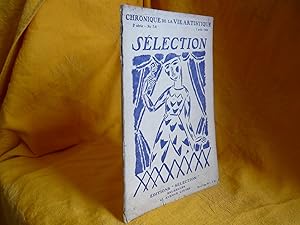 Image du vendeur pour Slection Chronique De La Vie Artistique 2me Anne - N 7-8 14 Aot 1922 mis en vente par librairie ESKAL