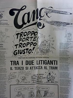 TANGO Settimanale di satira, umorismo e travolgenti passioni diretto da Sergio Staino 66, 22 Giug...