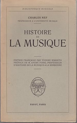 Histoire de la musique