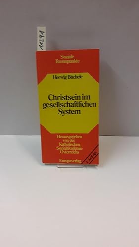 Bild des Verkufers fr Christsein im gesellschaftlichen System. zum Verkauf von AphorismA gGmbH