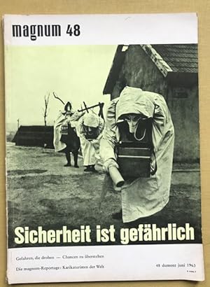 Seller image for Magnum. Die Zeitschrift fr das moderne Leben. Juni 1963, Heft 48: Sicherheit ist gefhrlich. Hrsg.: Alfred Neven DuMont. for sale by Antiquariat Cassel & Lampe Gbr - Metropolis Books Berlin