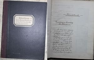 Gebäudekunde Skript Mitschrift mit Zeichnungen 1897/1898 Prof. Gunzenhauser Gebäudekunde Emil Bre...