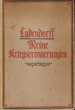 Bild des Verkufers fr Meine Kriegserinnerungen. 1914-1918 zum Verkauf von LIBRERA LAS HOJAS