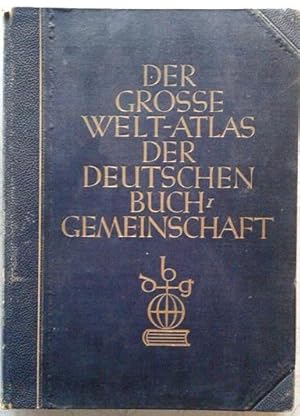 Der grosse Weltatlas der Deutschen buch-gemeinschaft