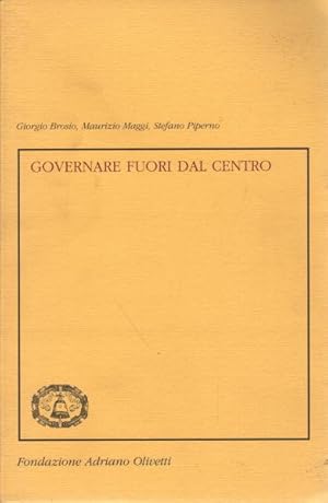 Seller image for Governare fuori dal centro for sale by Di Mano in Mano Soc. Coop