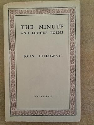 Seller image for The Minute and Longer Poems for sale by Lucky Panther Books