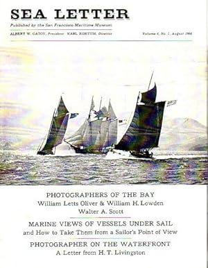 Immagine del venditore per PHOTOGRAPHERS OF THE BAY / MARINE VIEWS of Vessels Under Sail / PHOTOGRAPHER on the Waterfront (in Sea Letter, Vol. 4, No.1) venduto da Jean-Louis Boglio Maritime Books