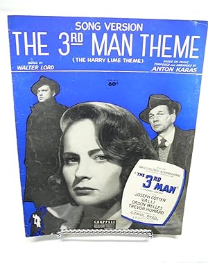 Bild des Verkufers fr The 3rd Man Theme (The Harry Lime Theme) From the Motion Picture The Third Man [sheet music] zum Verkauf von Prestonshire Books, IOBA