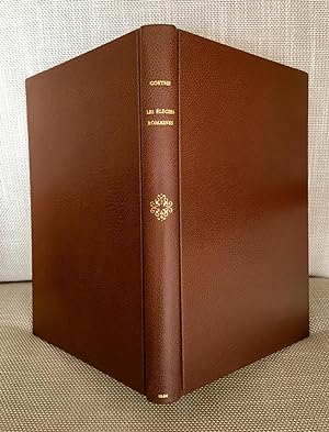 LES ÉLÉGIES ROMAINES. Traduction de Maurice Betz (1898-1946), lithographies de René Jaudon (1889-...