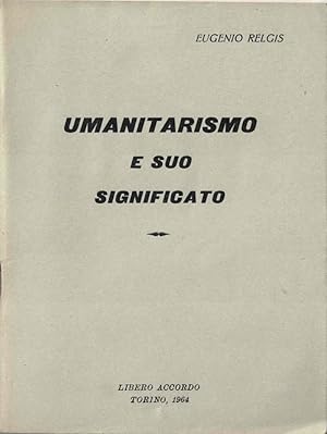 Umanistarismo e suo significato