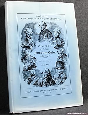 Imagen del vendedor de Heerschau Der Soldaten Friedrich's Des Grossen Mit 31 Original-Zeichnungen Von A. Menzel in Holzschnitt Ausgefuhrt Von E. Kretzschmar a la venta por BookLovers of Bath