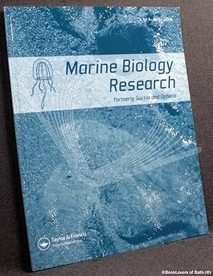 Imagen del vendedor de Marine Biology Research (formerly Sarsia and Ophelia) Vol. 4- No. 4- 2008 a la venta por BookLovers of Bath