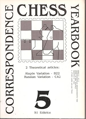 Bild des Verkufers fr Correspondence Chess Yearbook 5 zum Verkauf von Clivia Mueller