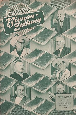 Bild des Verkufers fr Leipziger Bienen-Zeitung 76.Jahrgang 1962 Heft 1-9 (9 Hefte) zum Verkauf von Clivia Mueller