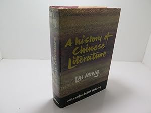 Seller image for A History of Chinese literature for sale by The Secret Bookshop