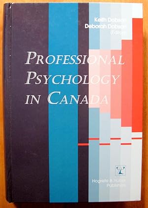 Seller image for Professional Psychology in Canada for sale by Ken Jackson