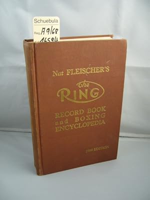 Bild des Verkufers fr The Ring. Record Book and Boxing Encyclopedia. (Nat Fleischer's Ring Record Book and Boxing Encyclopadia). 1960 Edition zum Verkauf von Schuebula