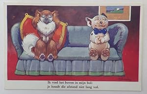 Bild des Verkufers fr Dutch Bonzo postcard; zum Verkauf von BOOKS & THINGS