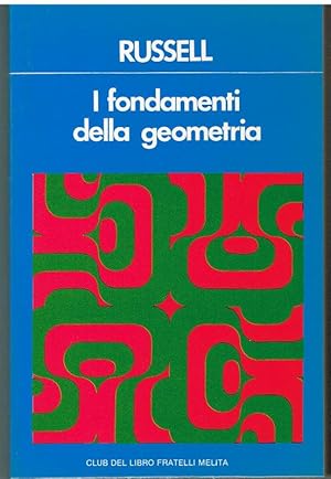 Immagine del venditore per I fondamenti della geometria venduto da Librairie l'Aspidistra